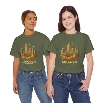 Adult Unisex Lincoln, NE Graphic Tee (North America Customers)