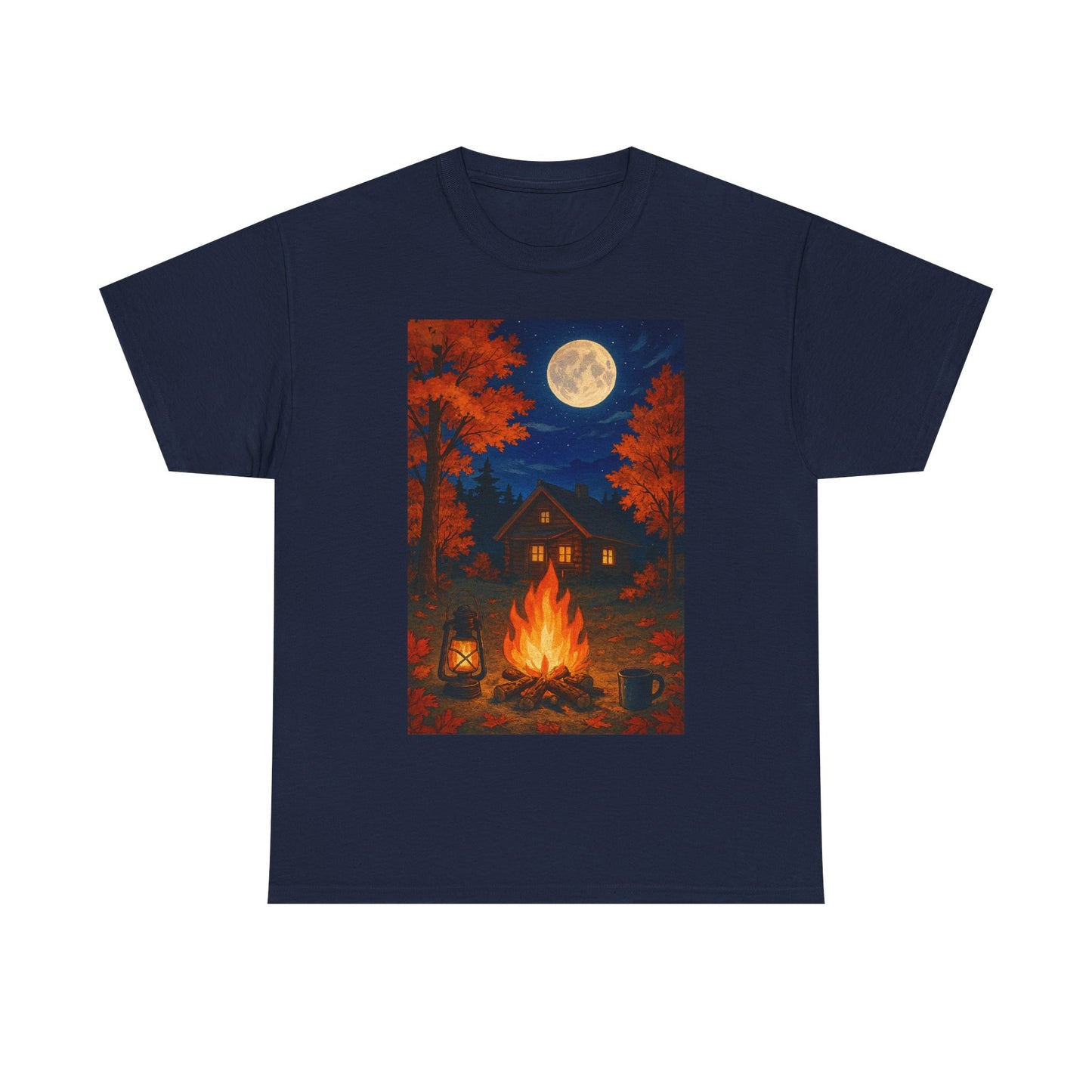 Autumn Campfire Vibes Unisex Tee