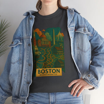 Adult Unisex Boston Surreal Tee (North America Customers)