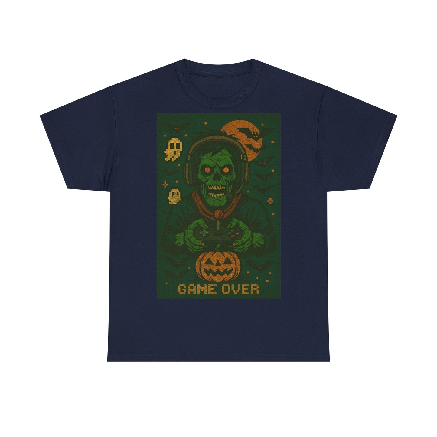 Men's Halloween Zombie Gamer Tee