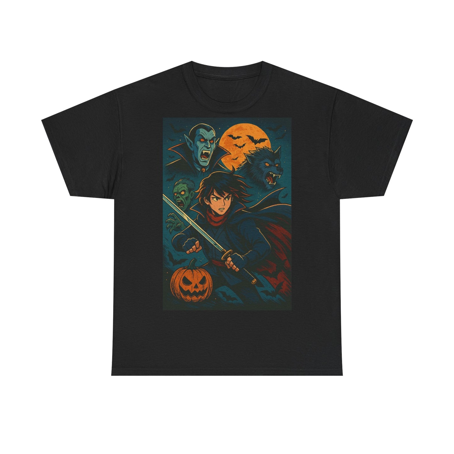 Adult's Anime Halloween Monster Hunter Unisex Tee