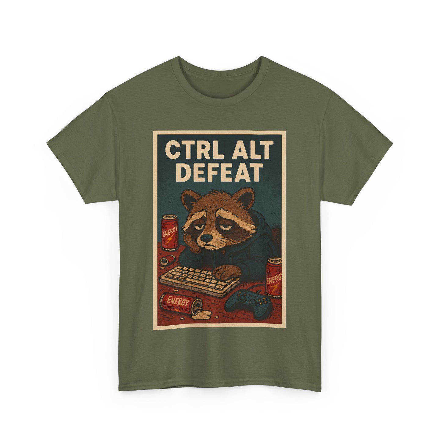 CTRL ALT DEFEAT Adult Unisex Tee
