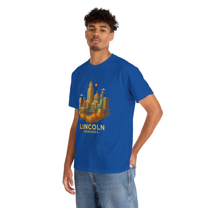 Adult Unisex Lincoln, NE Graphic Tee (North America Customers)