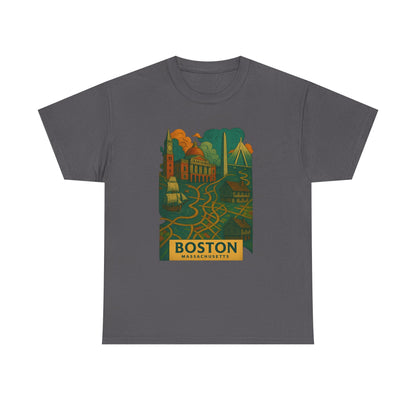 Adult Unisex Boston Surreal Tee (North America Customers)