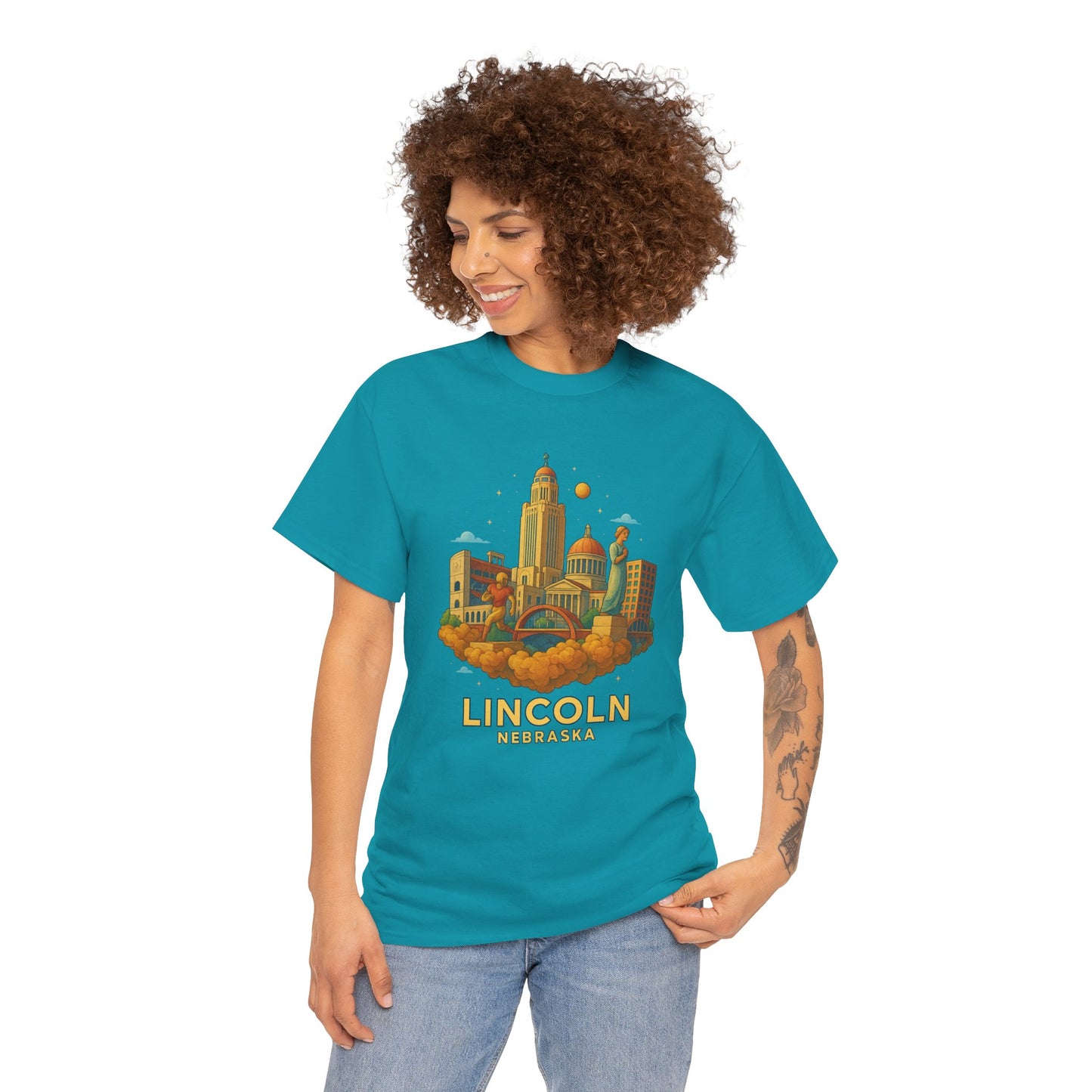Adult Unisex Lincoln, NE Graphic Tee (North America Customers)