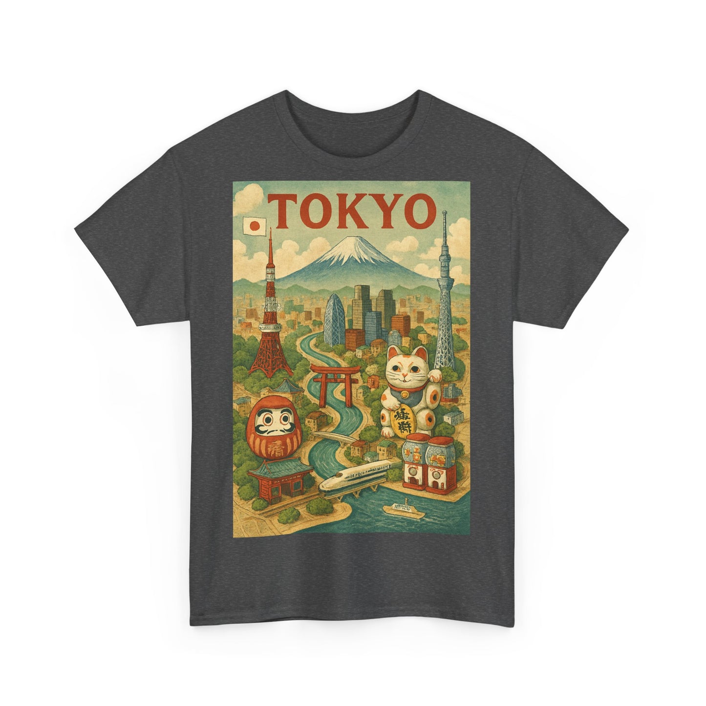 Adult Unisex Surreal Vintage Tokyo Tee
