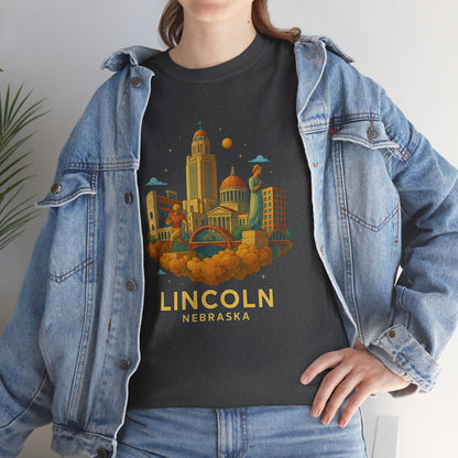 Adult Unisex Lincoln, NE Graphic Tee (North America Customers)