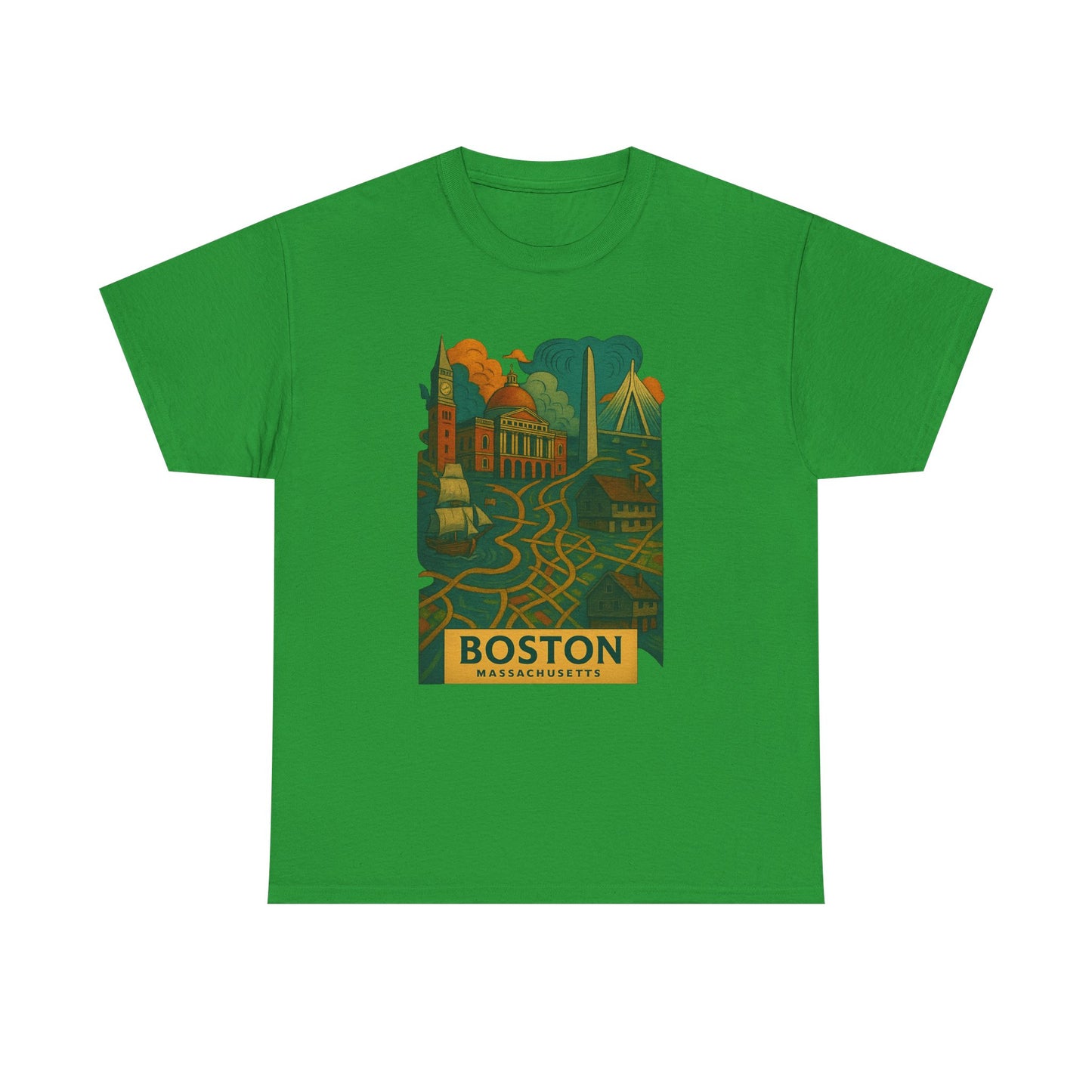 Adult Unisex Boston Surreal Tee (North America Customers)