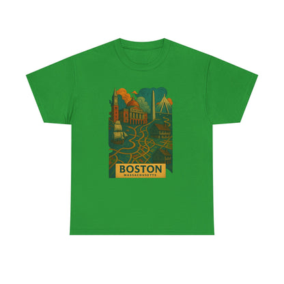 Adult Unisex Boston Surreal Tee (North America Customers)