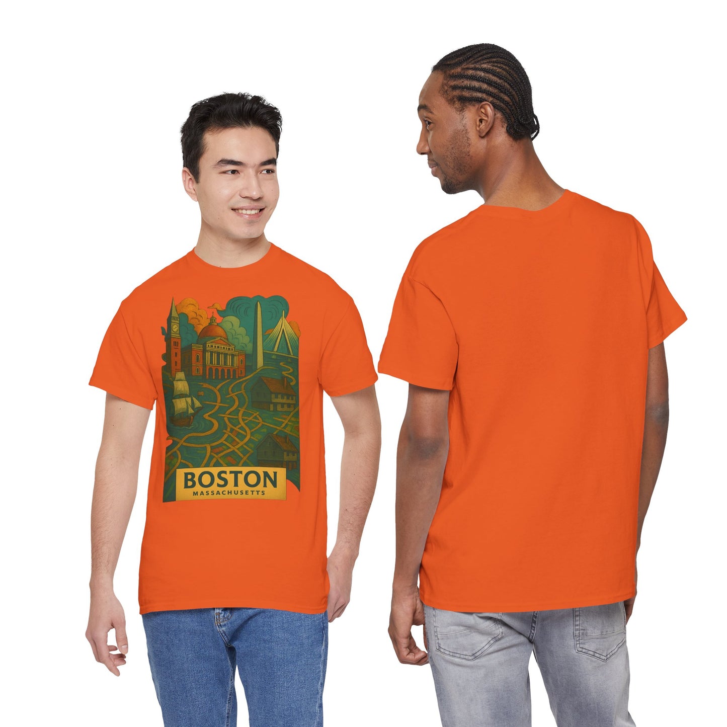 Adult Unisex Boston Surreal Tee