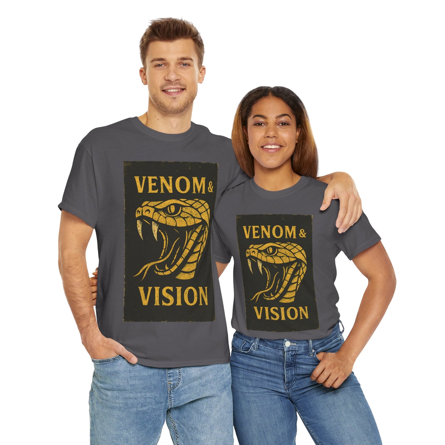 Adult Unisex 'Snake Venom & Vision' Tee