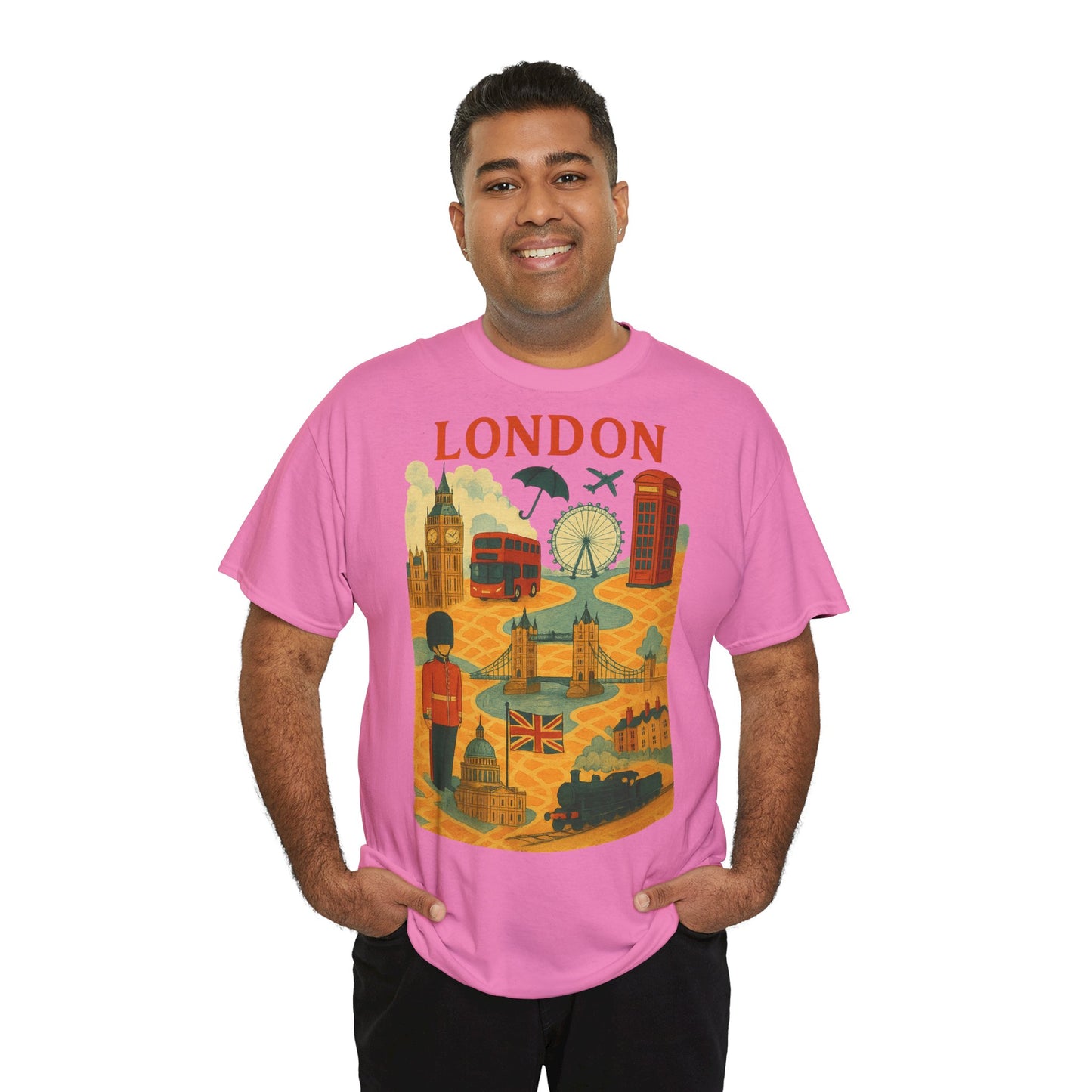 Adult Unisex Surreal London City Tee