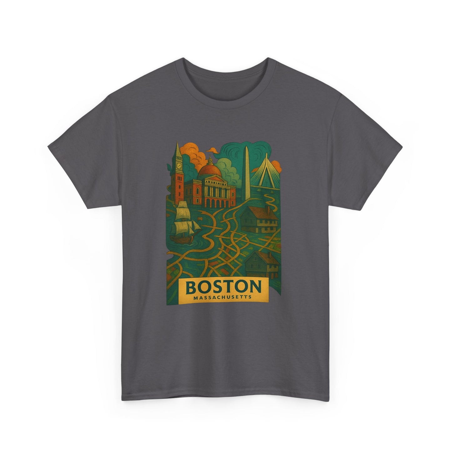 Adult Unisex Boston Surreal Tee (North America Customers)