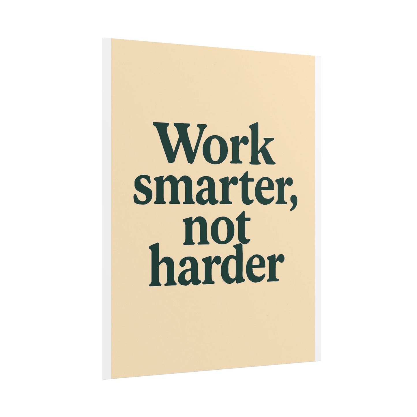 Motivational Poster - Perfect For Your Home Office