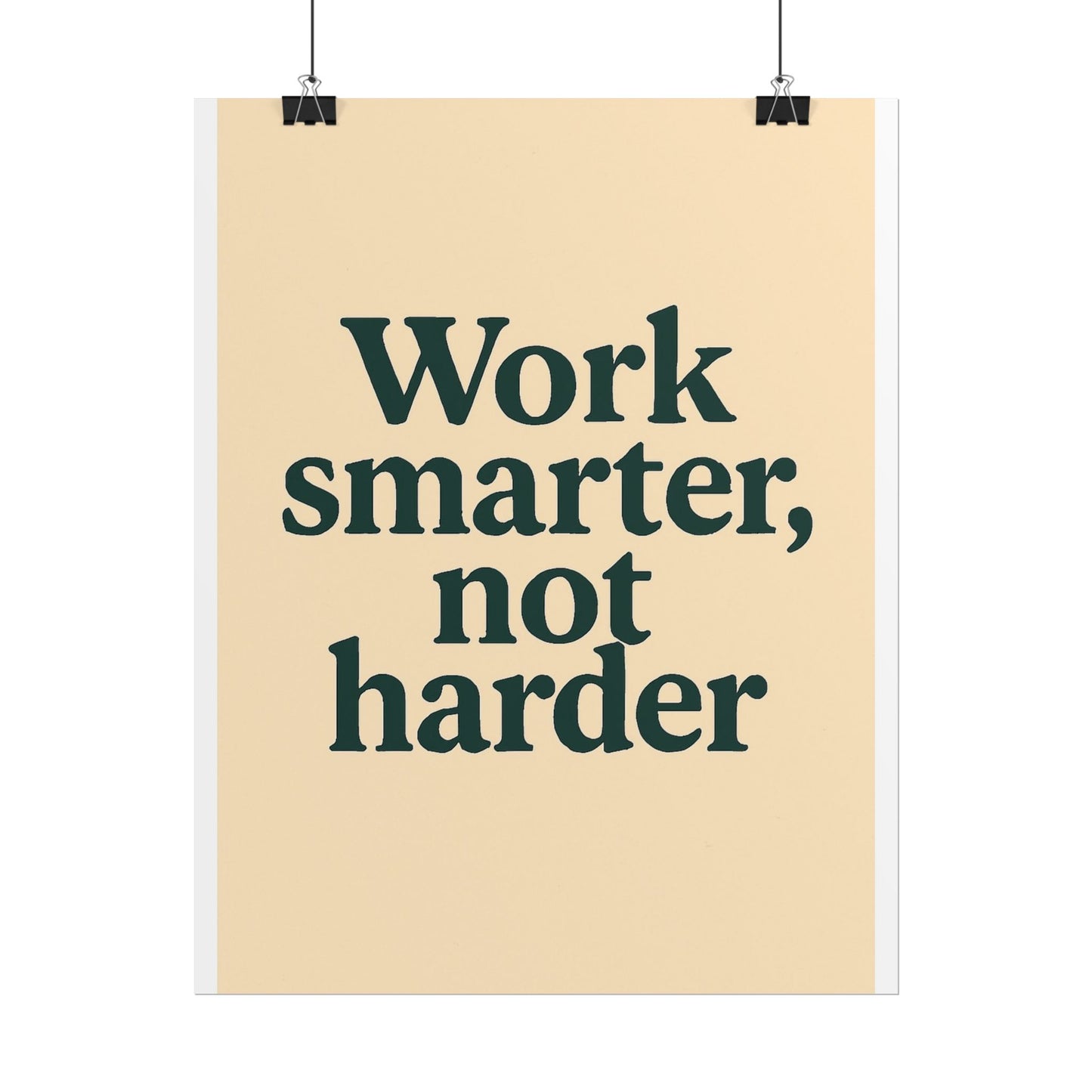 Motivational Poster - Perfect For Your Home Office