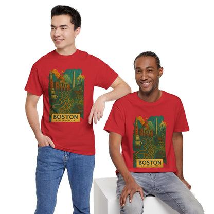 Adult Unisex Boston Surreal Tee (North America Customers)