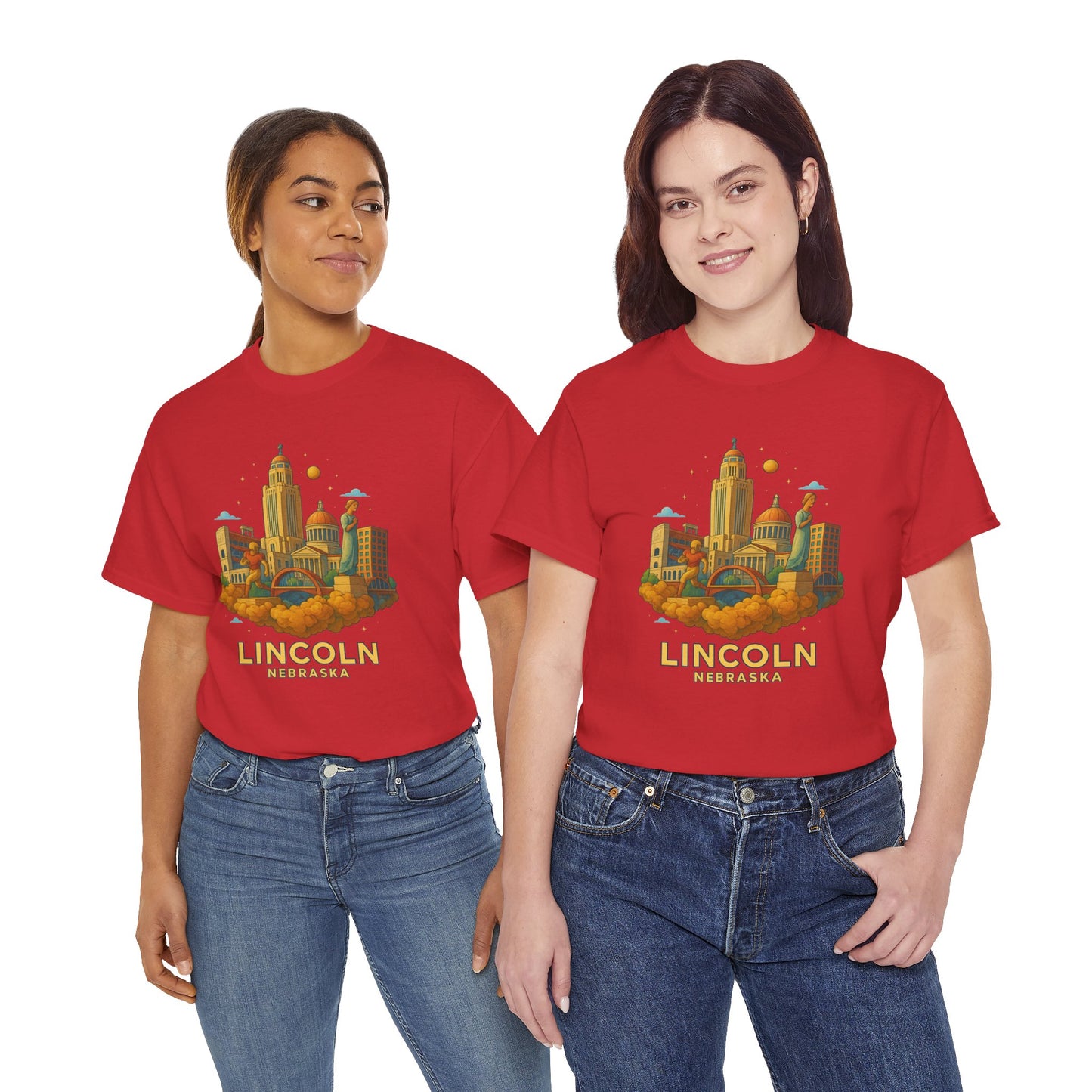 Adult Unisex Lincoln, NE Graphic Tee (North America Customers)