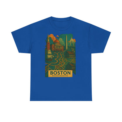 Adult Unisex Boston Surreal Tee