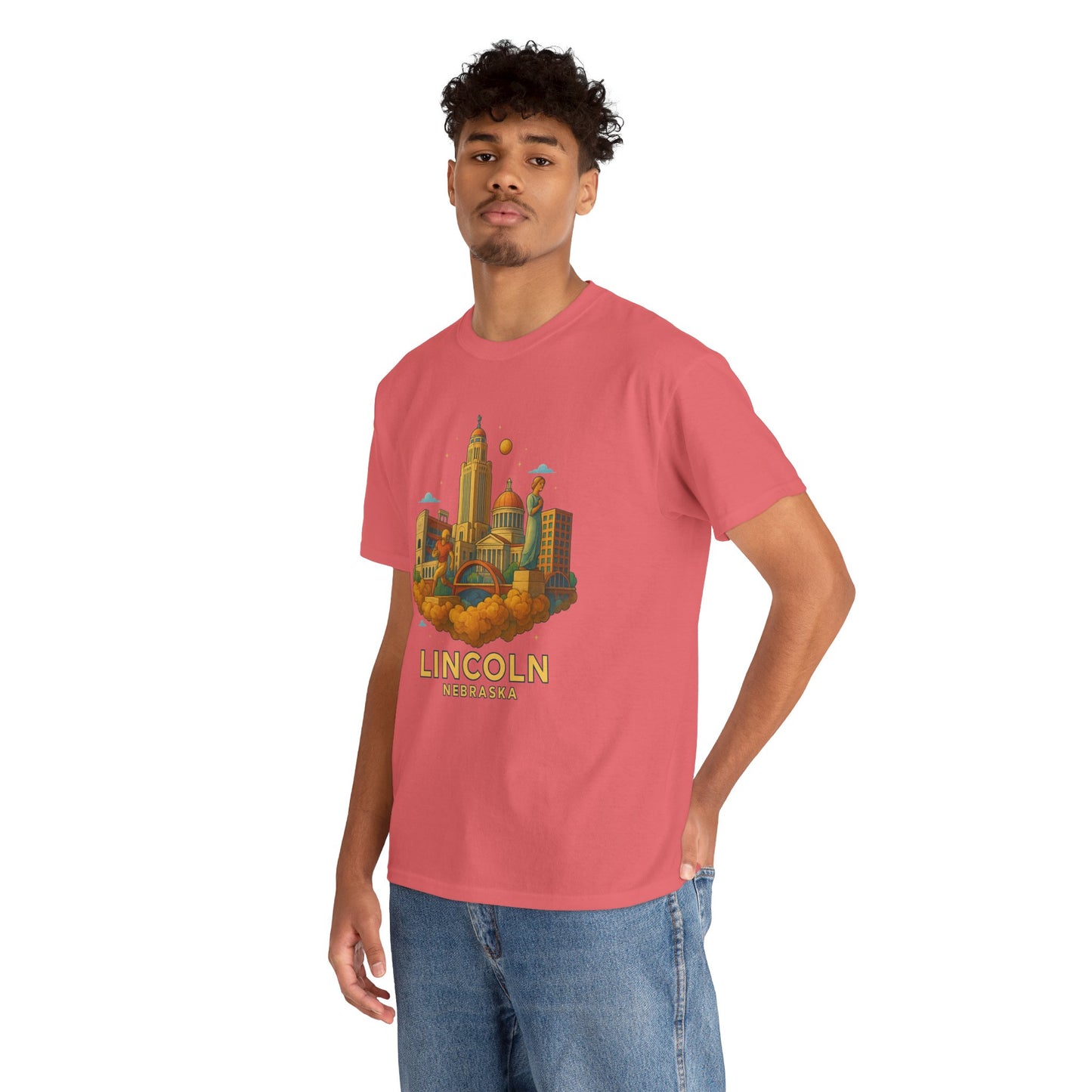 Adult Unisex Lincoln, NE Graphic Tee (North America Customers)