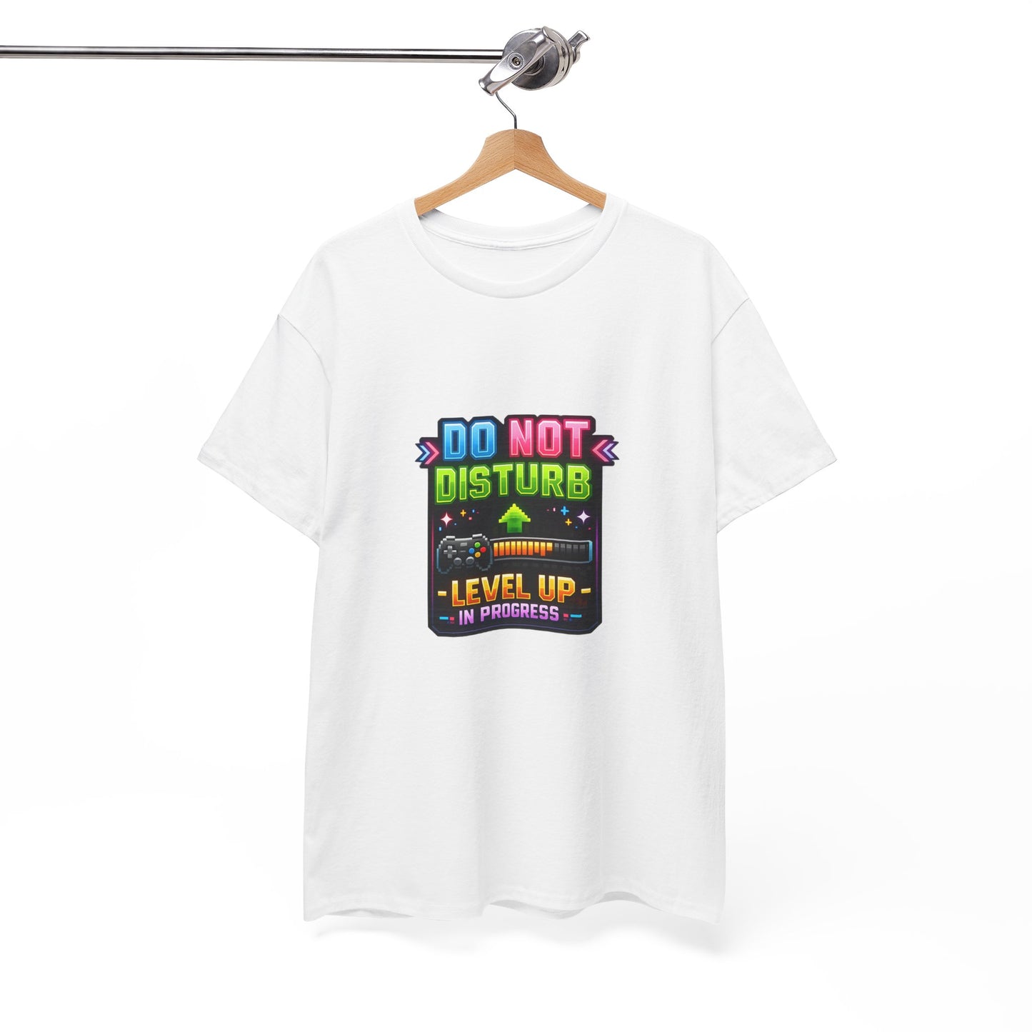 Do Not Disturb Level Up Gamer Tee