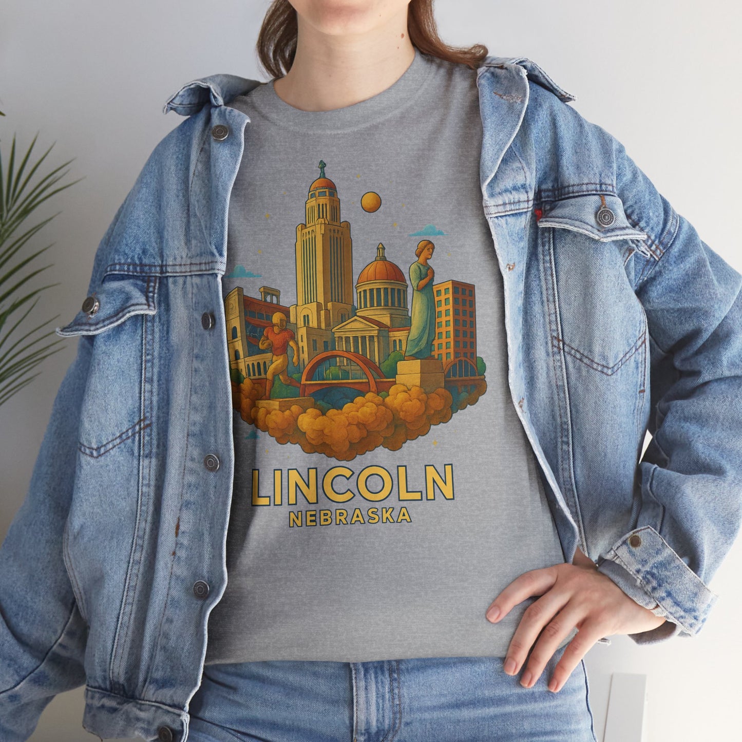 Adult Unisex Lincoln, NE Graphic Tee