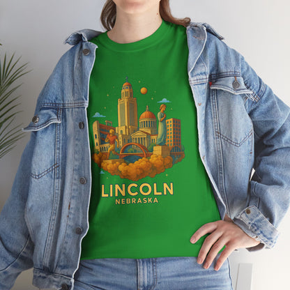 Adult Unisex Lincoln, NE Graphic Tee (North America Customers)