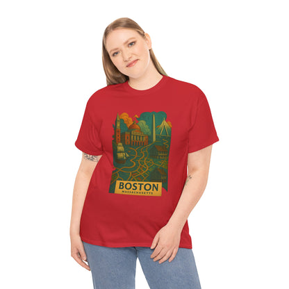 Adult Unisex Boston Surreal Tee (North America Customers)