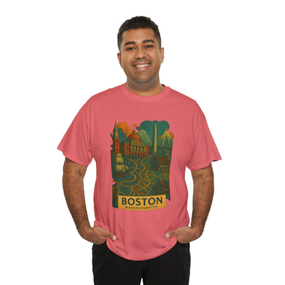 Adult Unisex Boston Surreal Tee (North America Customers)