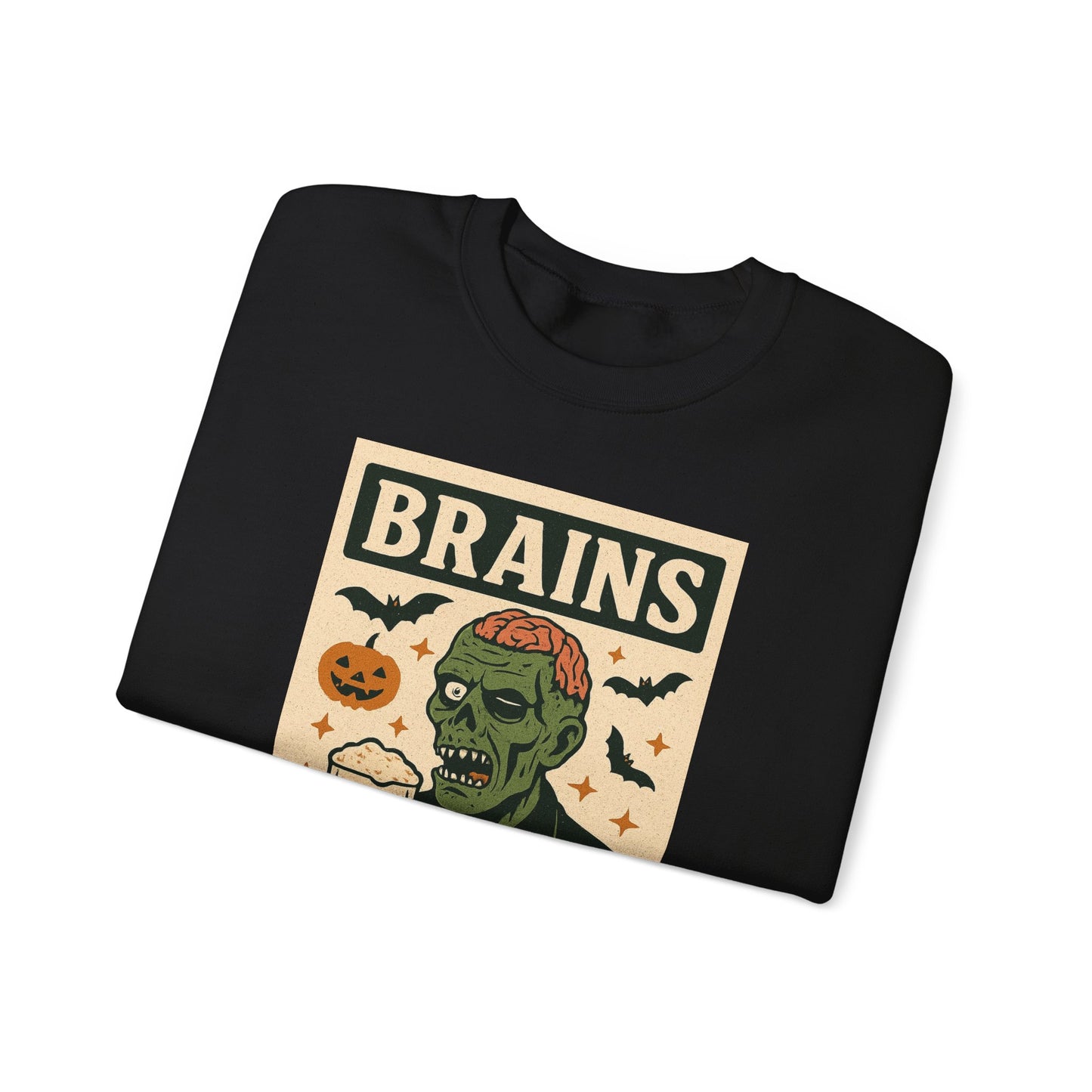 Brains and Brews Unisex Crewneck Sweatshirt