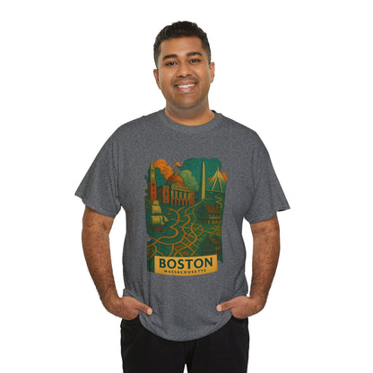 Adult Unisex Boston Surreal Tee (North America Customers)
