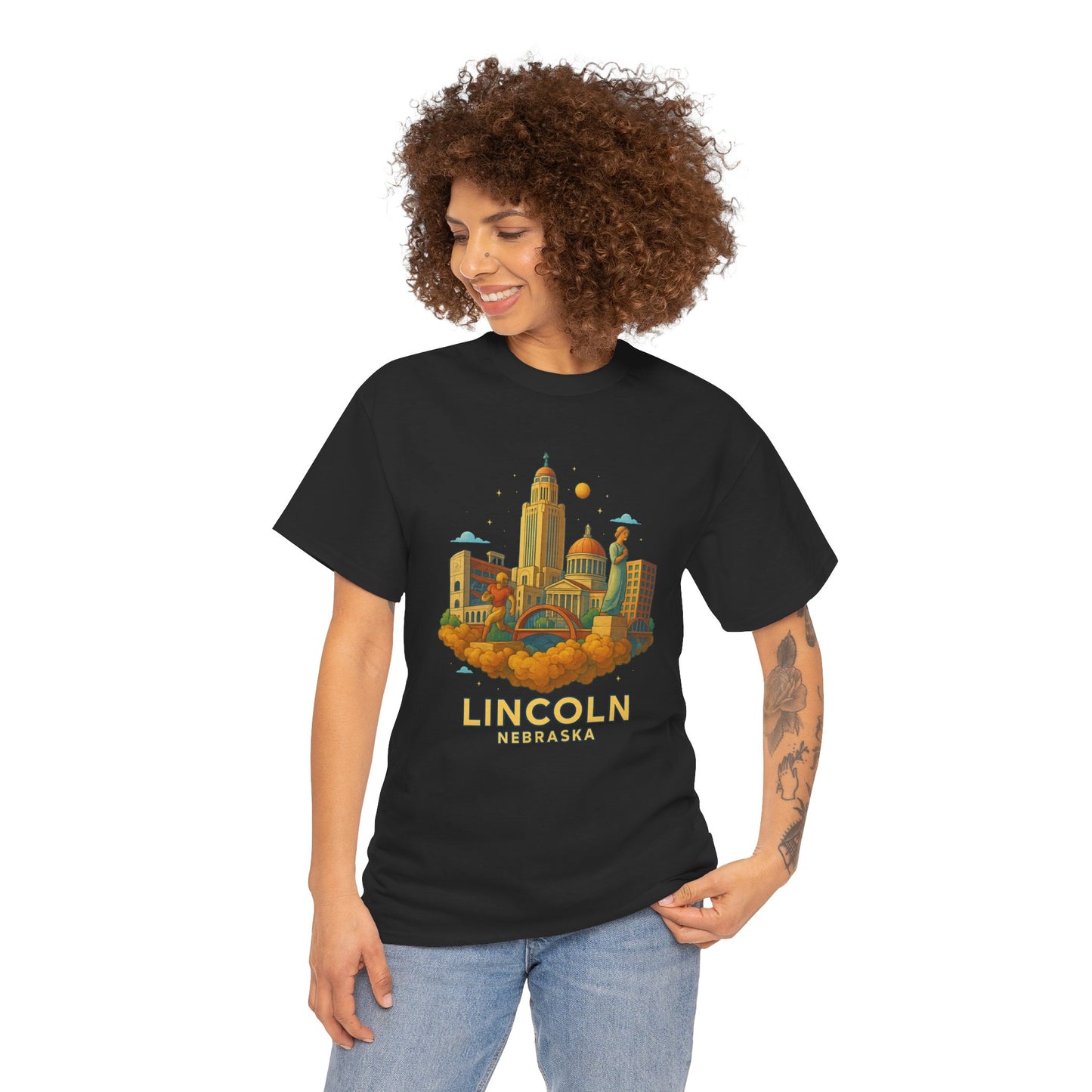 Adult Unisex Lincoln, NE Graphic Tee (North America Customers)