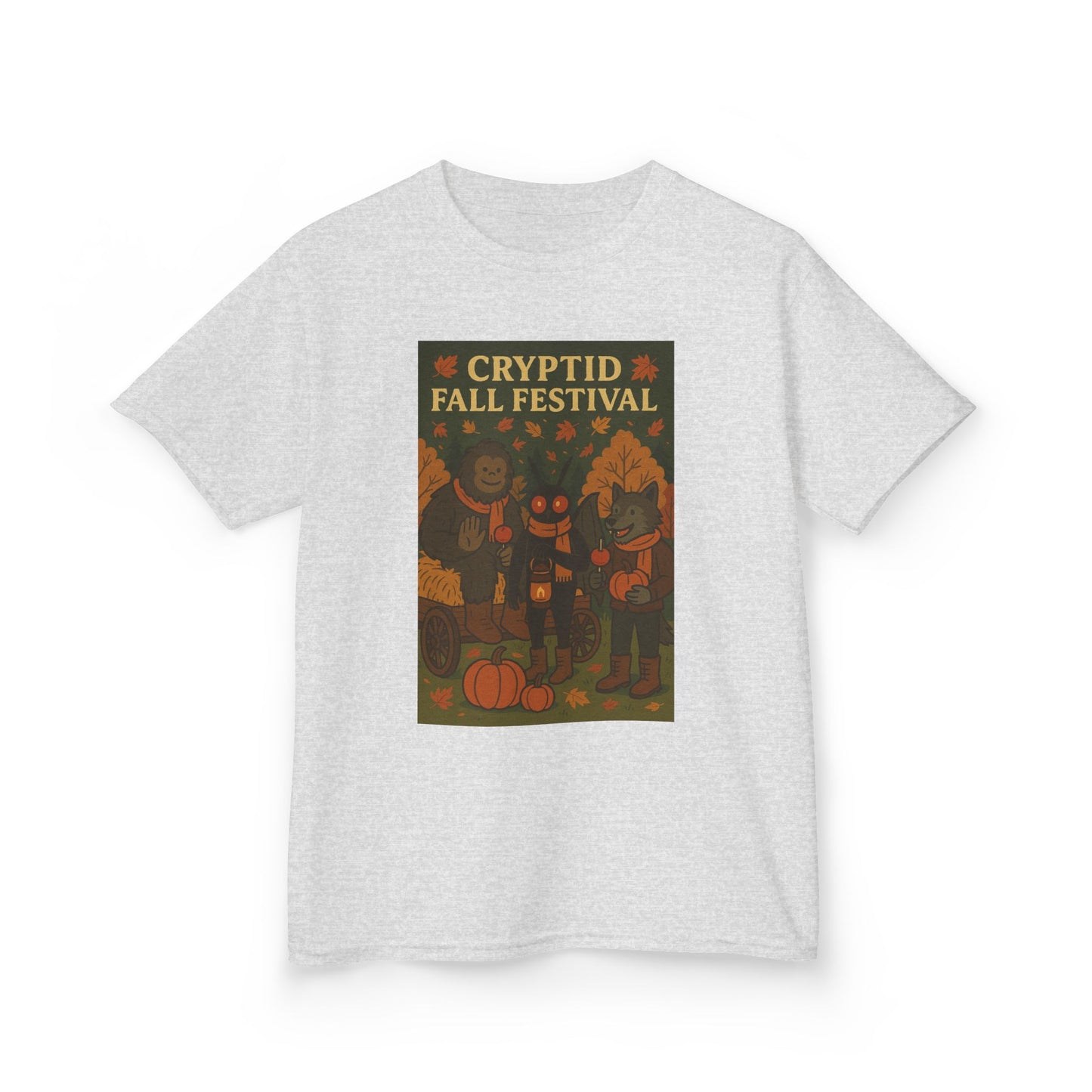 Kids Cryptid Autumn Festival Tee