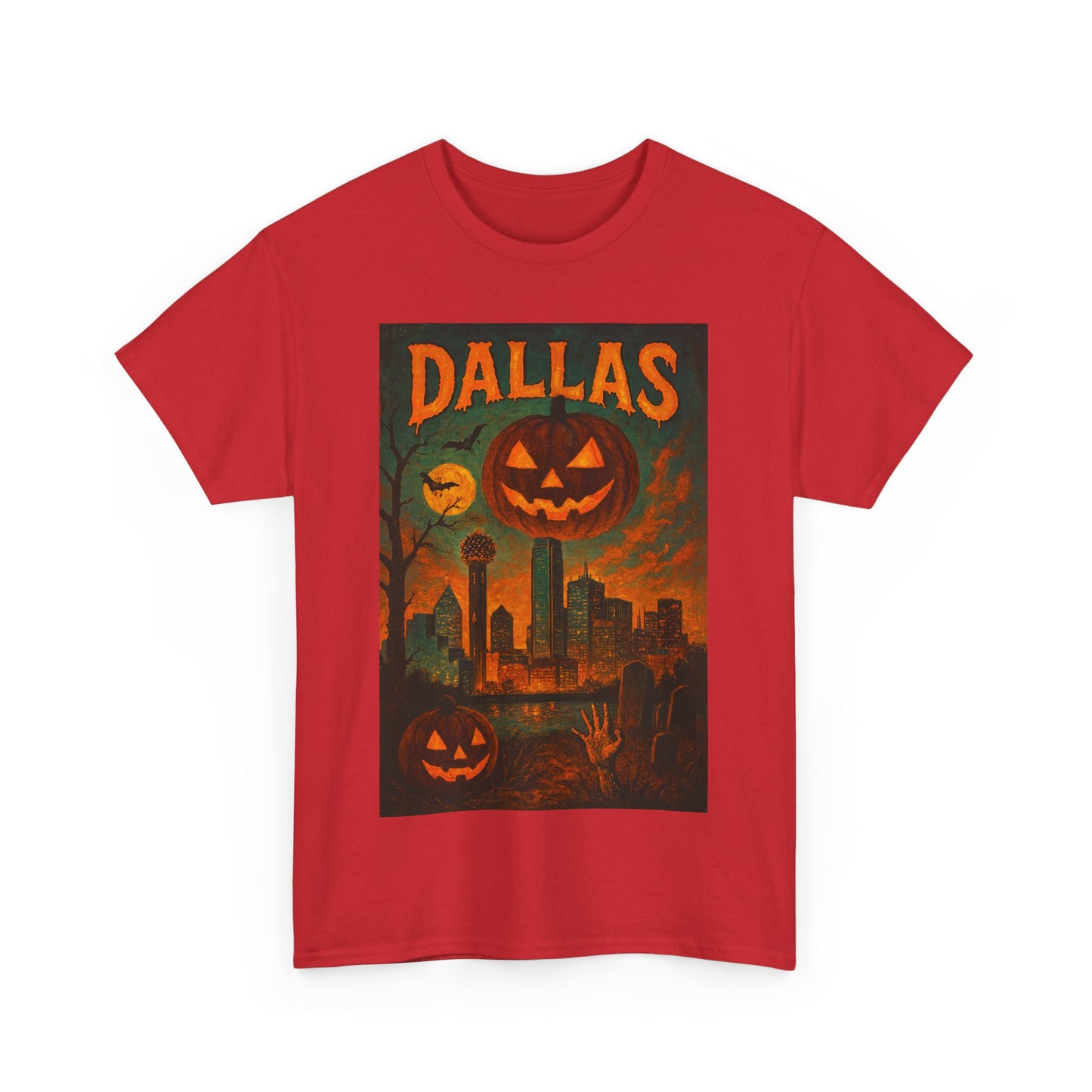 Adult Unisex Surreal Halloween Dallas Tee