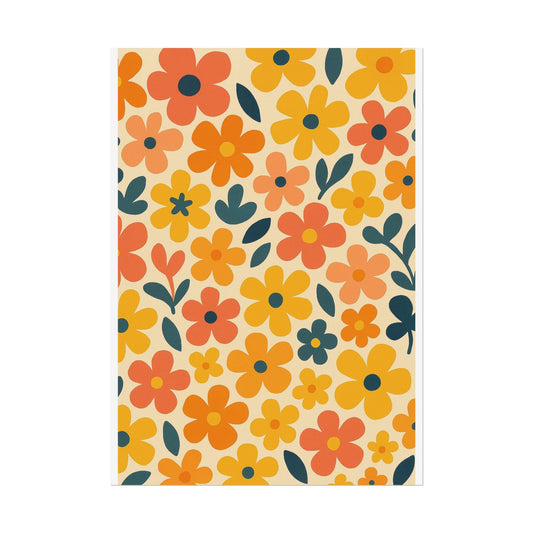Vibrant Floral Print
