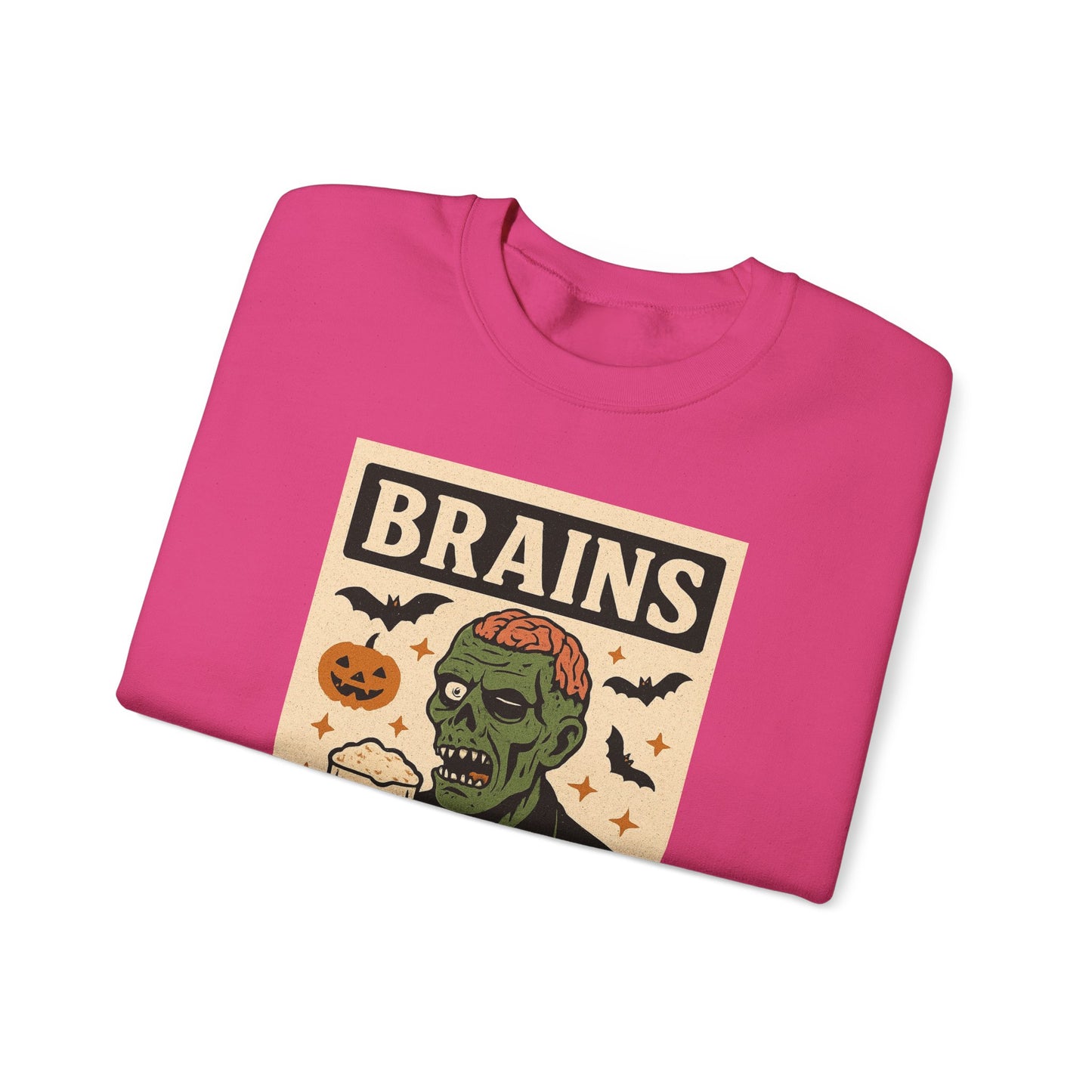 Brains and Brews Unisex Crewneck Sweatshirt