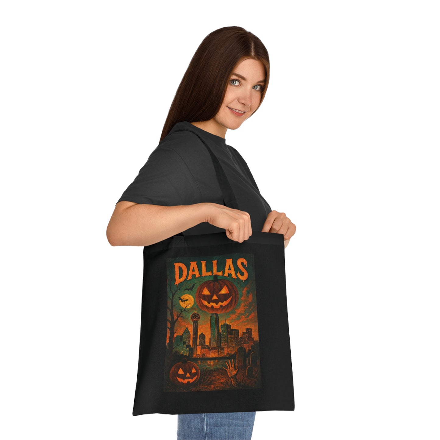 Surreal Halloween Dallas Tote
