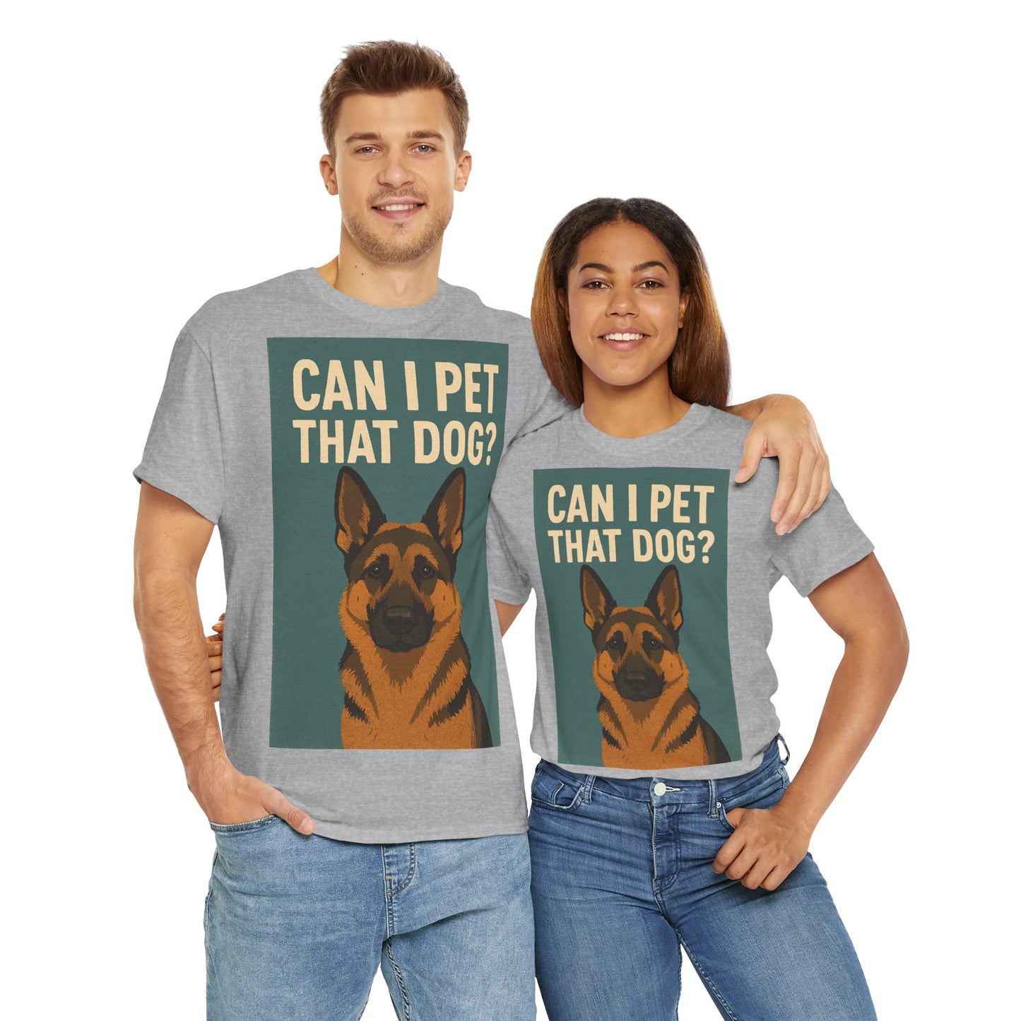 Can I Pet That Dog? Unisex Adult Unisex Tee