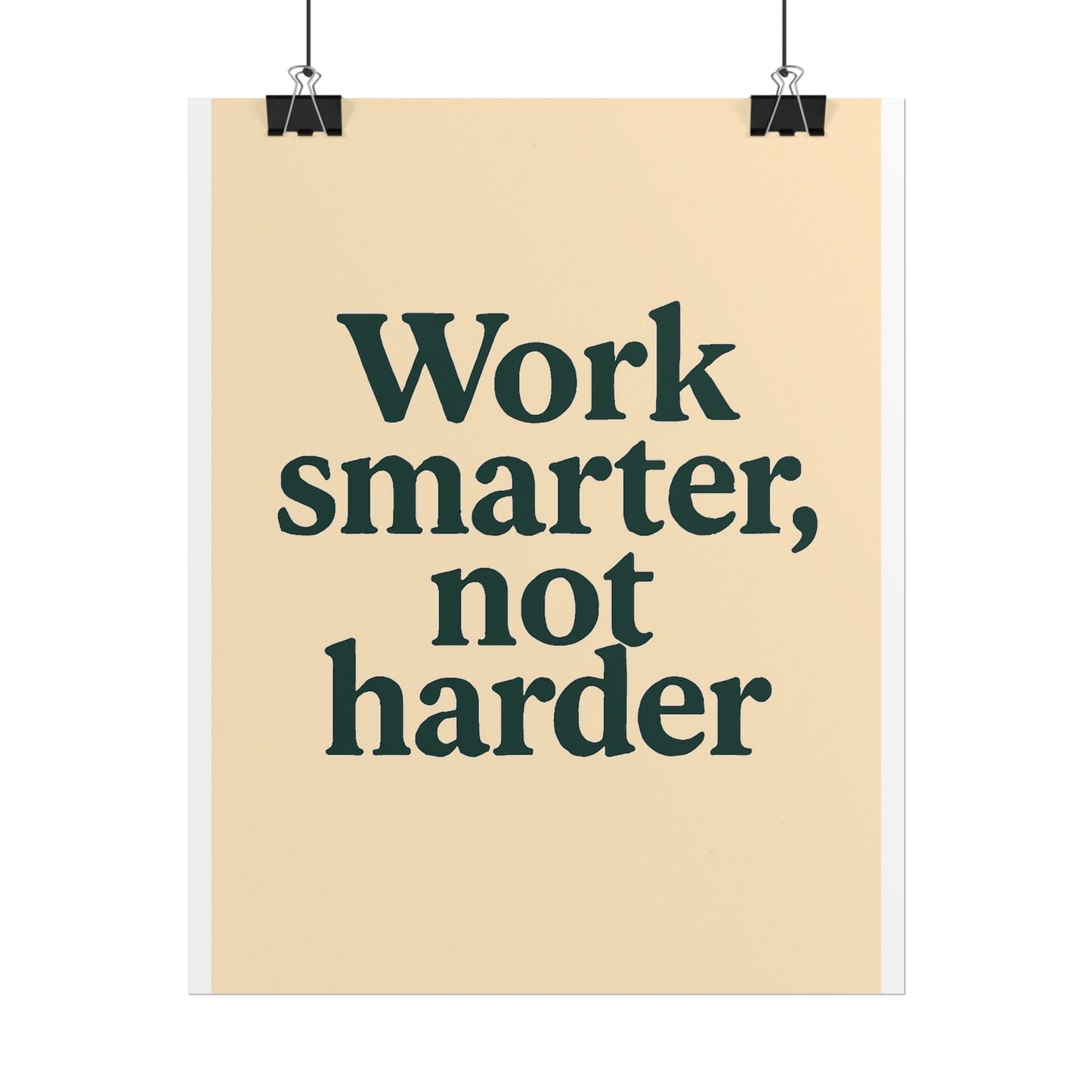 Motivational Poster - Perfect For Your Home Office