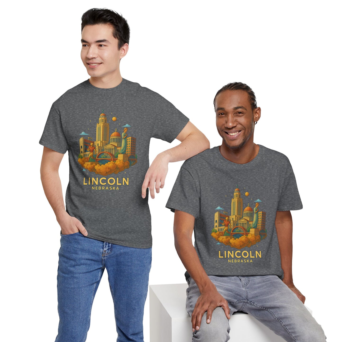 Adult Unisex Lincoln, NE Graphic Tee (North America Customers)