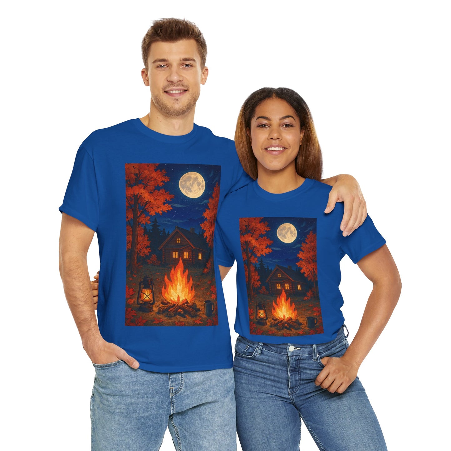 Autumn Campfire Vibes Unisex Tee