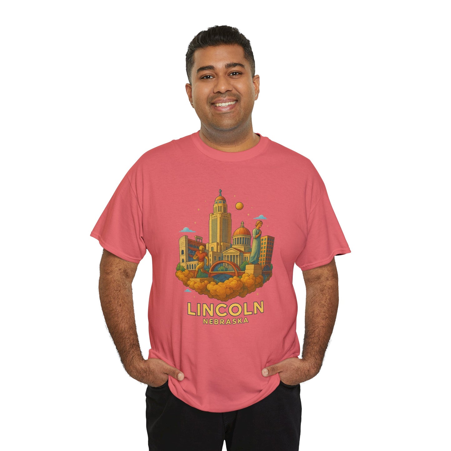 Adult Unisex Lincoln, NE Graphic Tee (North America Customers)