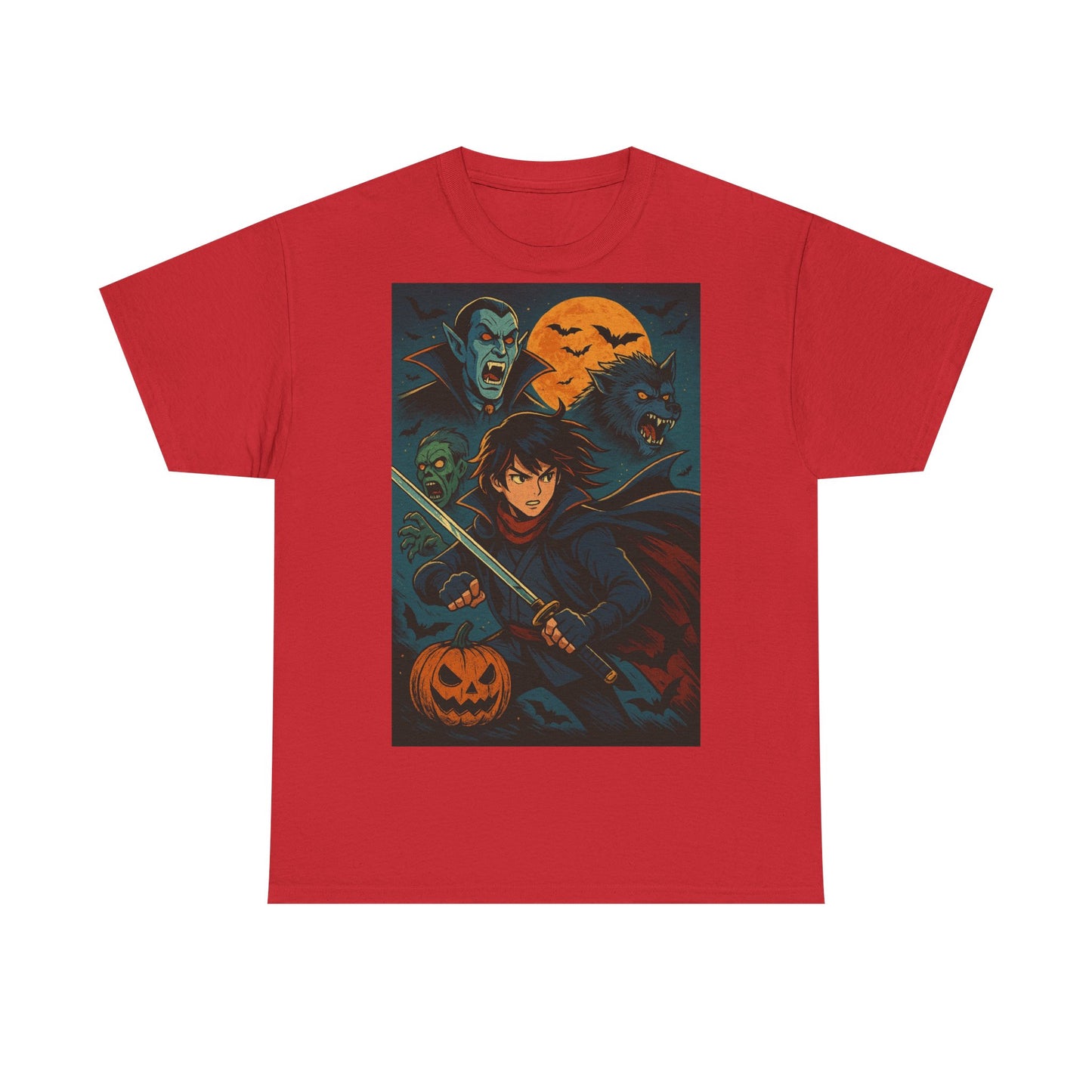 Adult's Anime Halloween Monster Hunter Unisex Tee