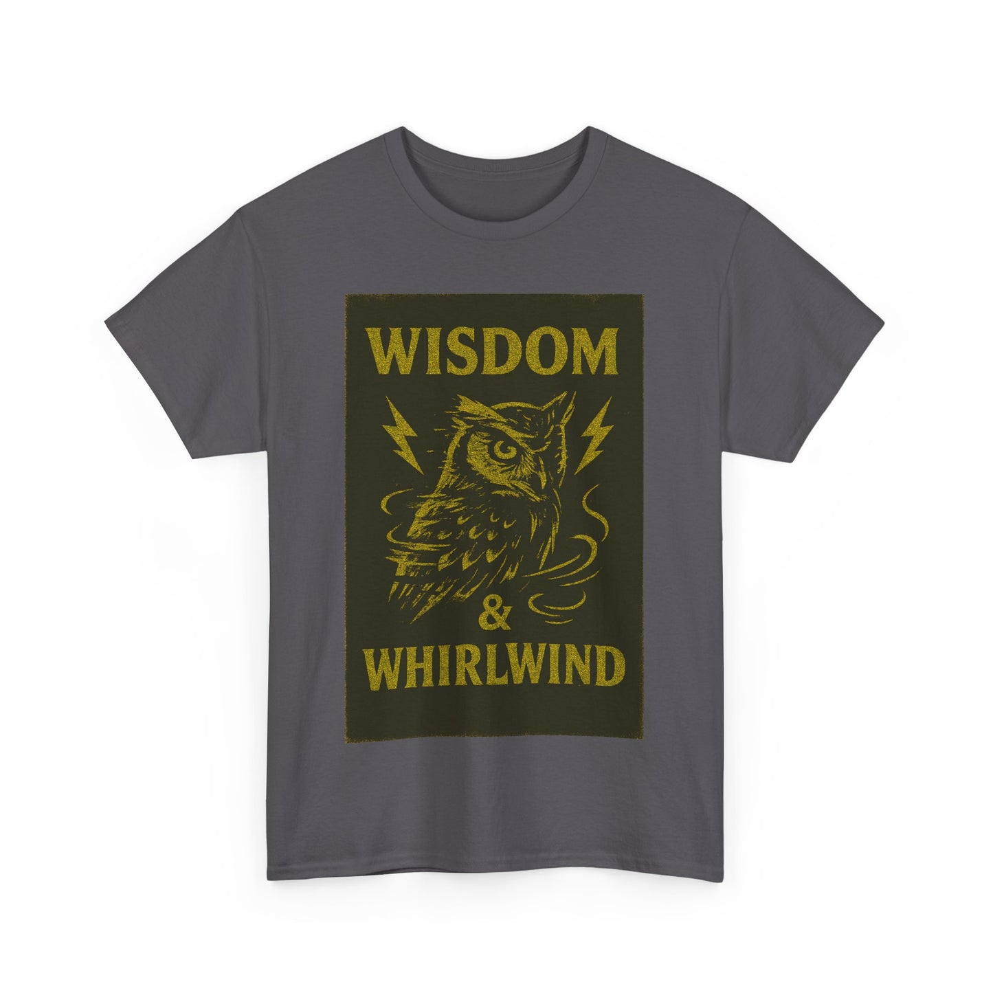 Adult Unisex 'Owl Wisdom & Whirlwind' Tee