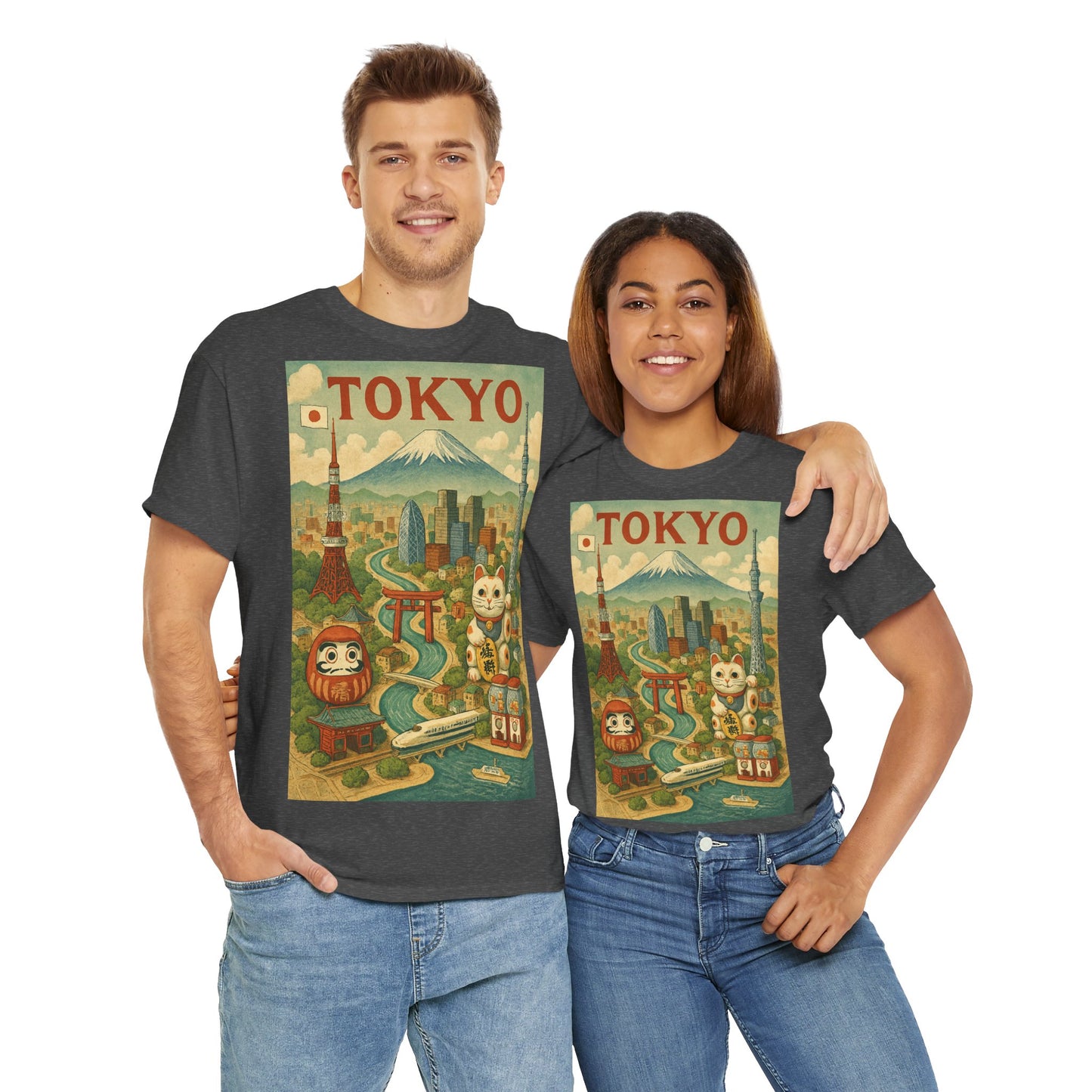 Adult Unisex Surreal Vintage Tokyo Tee