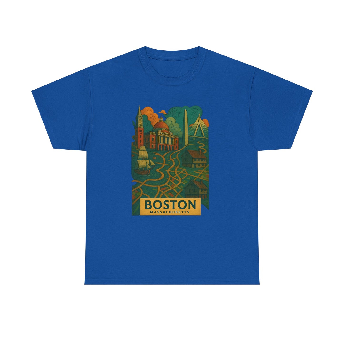 Adult Unisex Boston Surreal Tee (North America Customers)