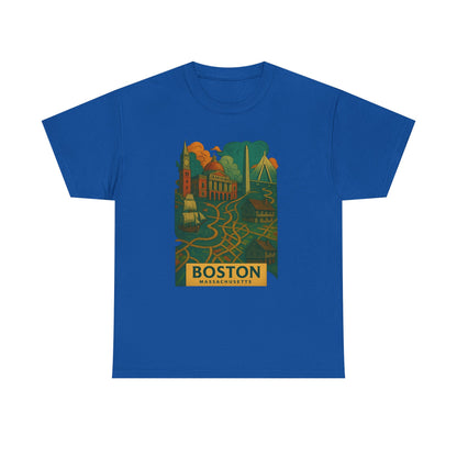Adult Unisex Boston Surreal Tee (North America Customers)