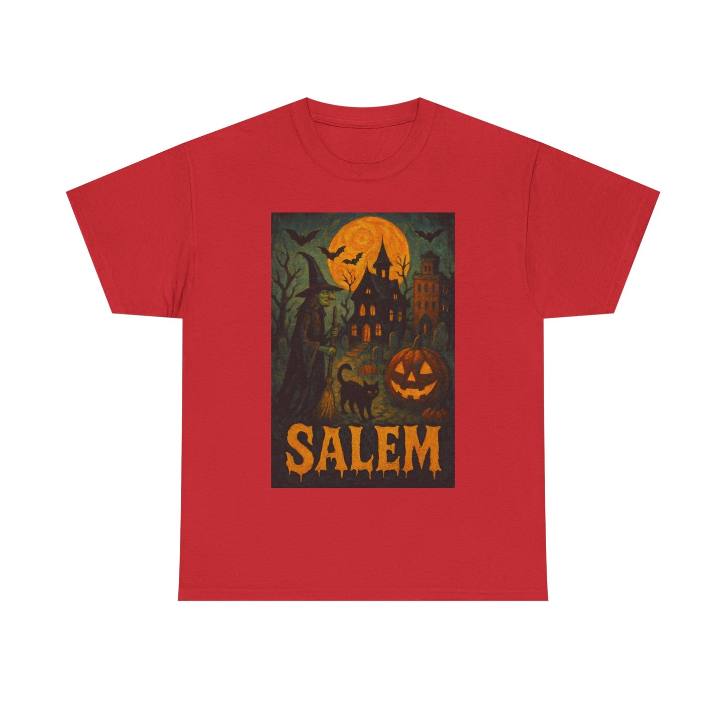 Adult Unisex Surreal Salem Halloween Tee