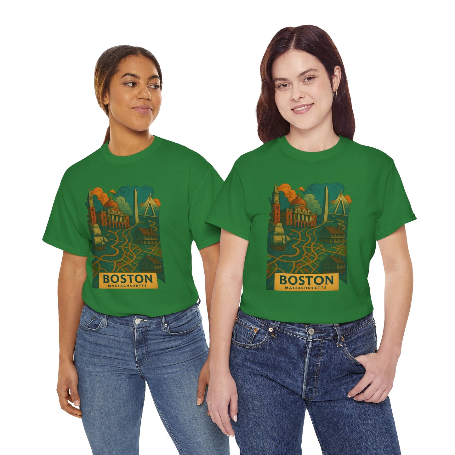 Adult Unisex Boston Surreal Tee (North America Customers)