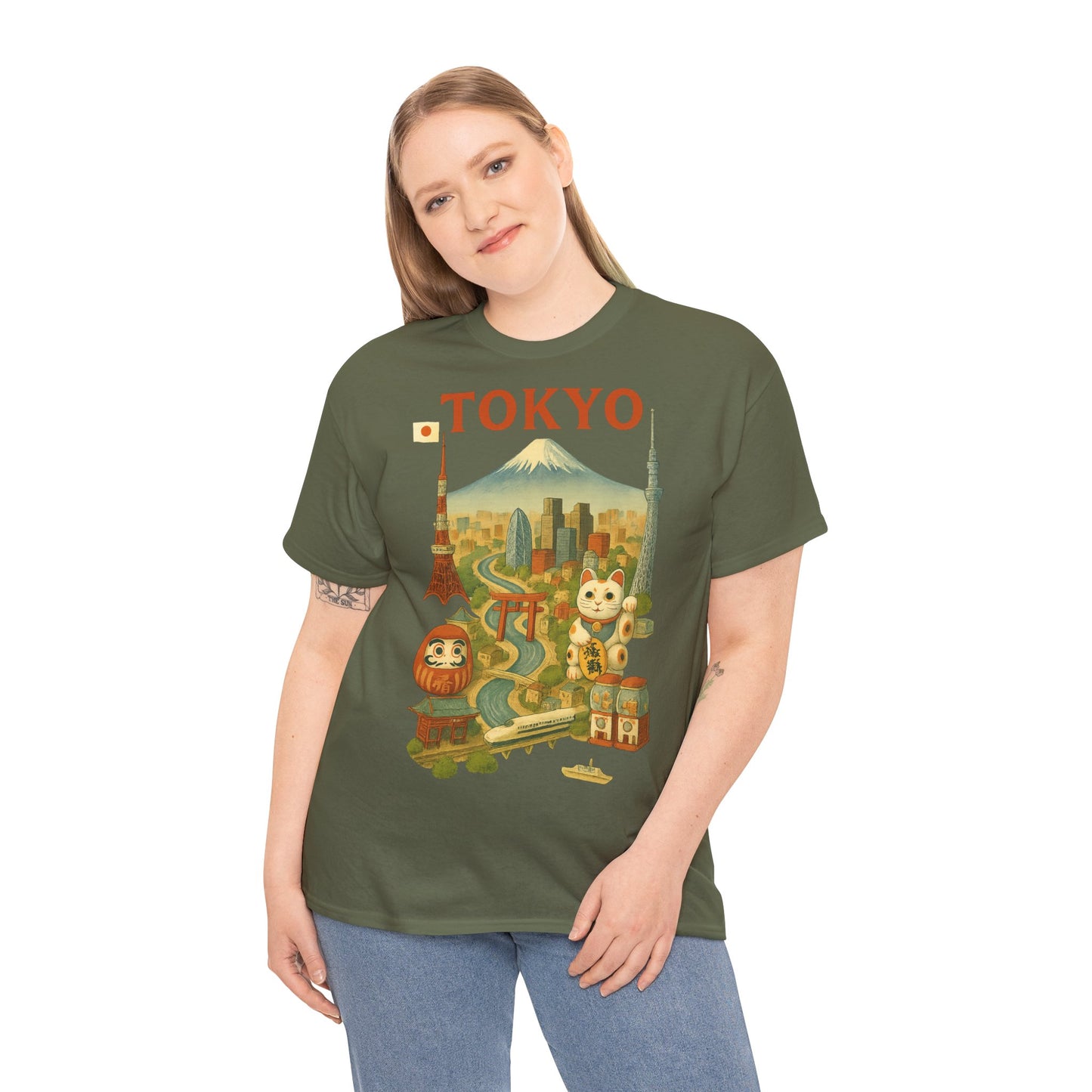 Adult Unisex Surreal Tokyo Tee