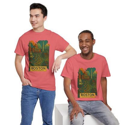 Adult Unisex Boston Surreal Tee (North America Customers)